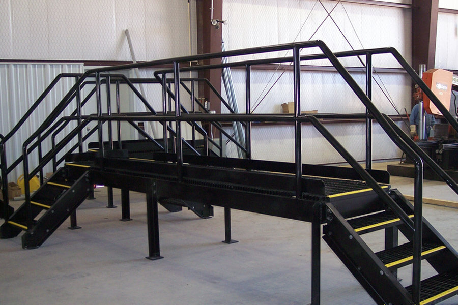 Structural Crossover Step C. S. Aguirre and Sons | Structural Steel Fabricator